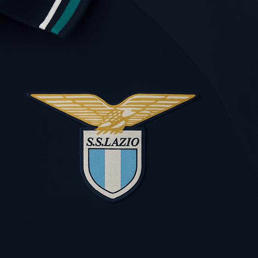 Mizuno S.S. Lazio Cotton Polo Navy